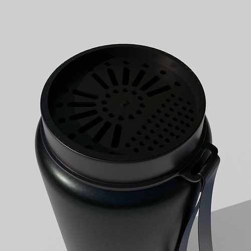 Water pot 3D model 4