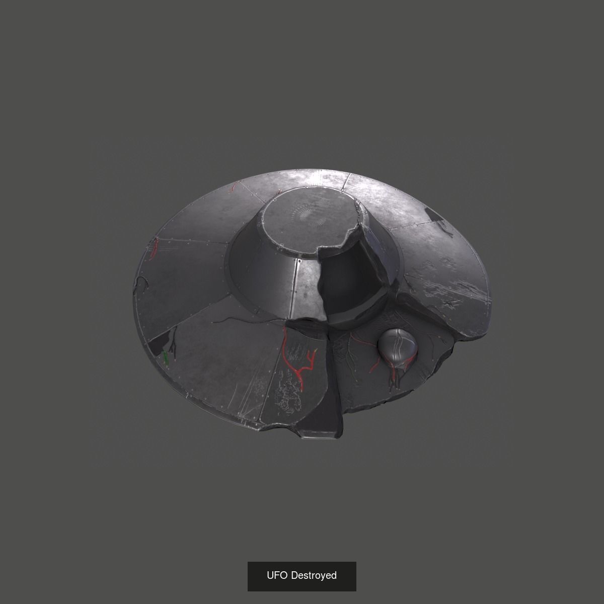 UFO Pack 3D Model Collection_5