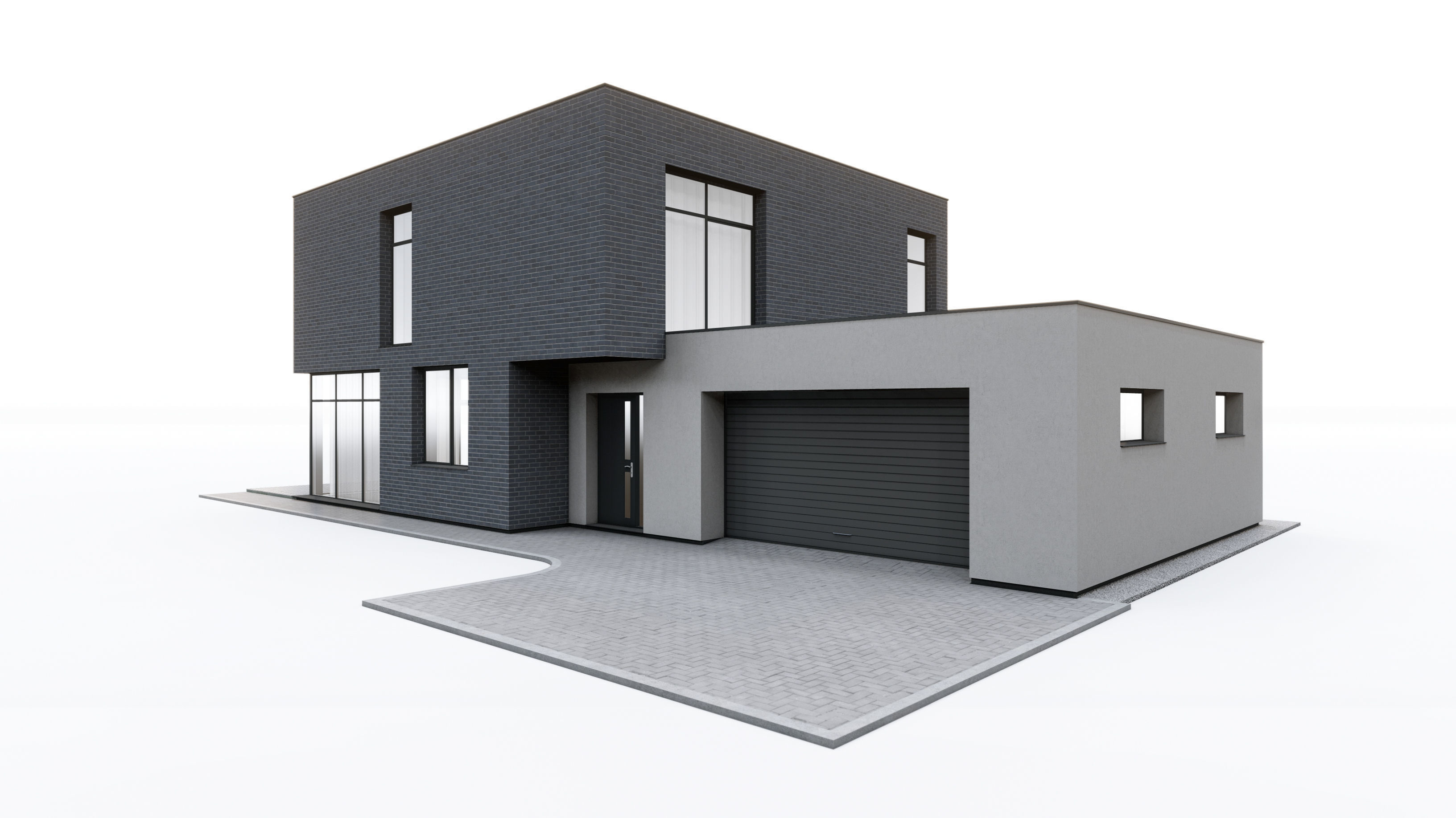 3D House collection archicad sketchup and lumion 3D model_15