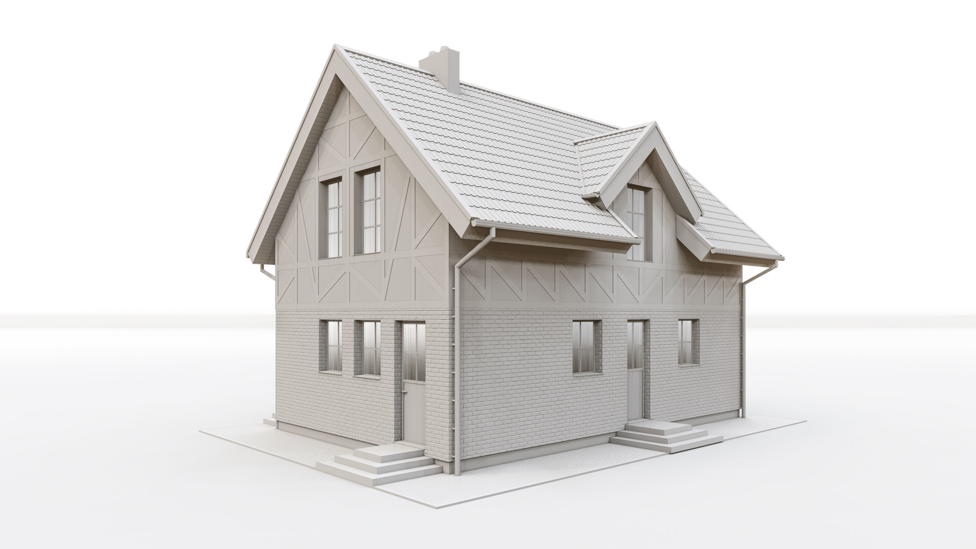 3D House collection archicad sketchup and lumion 3D model_10