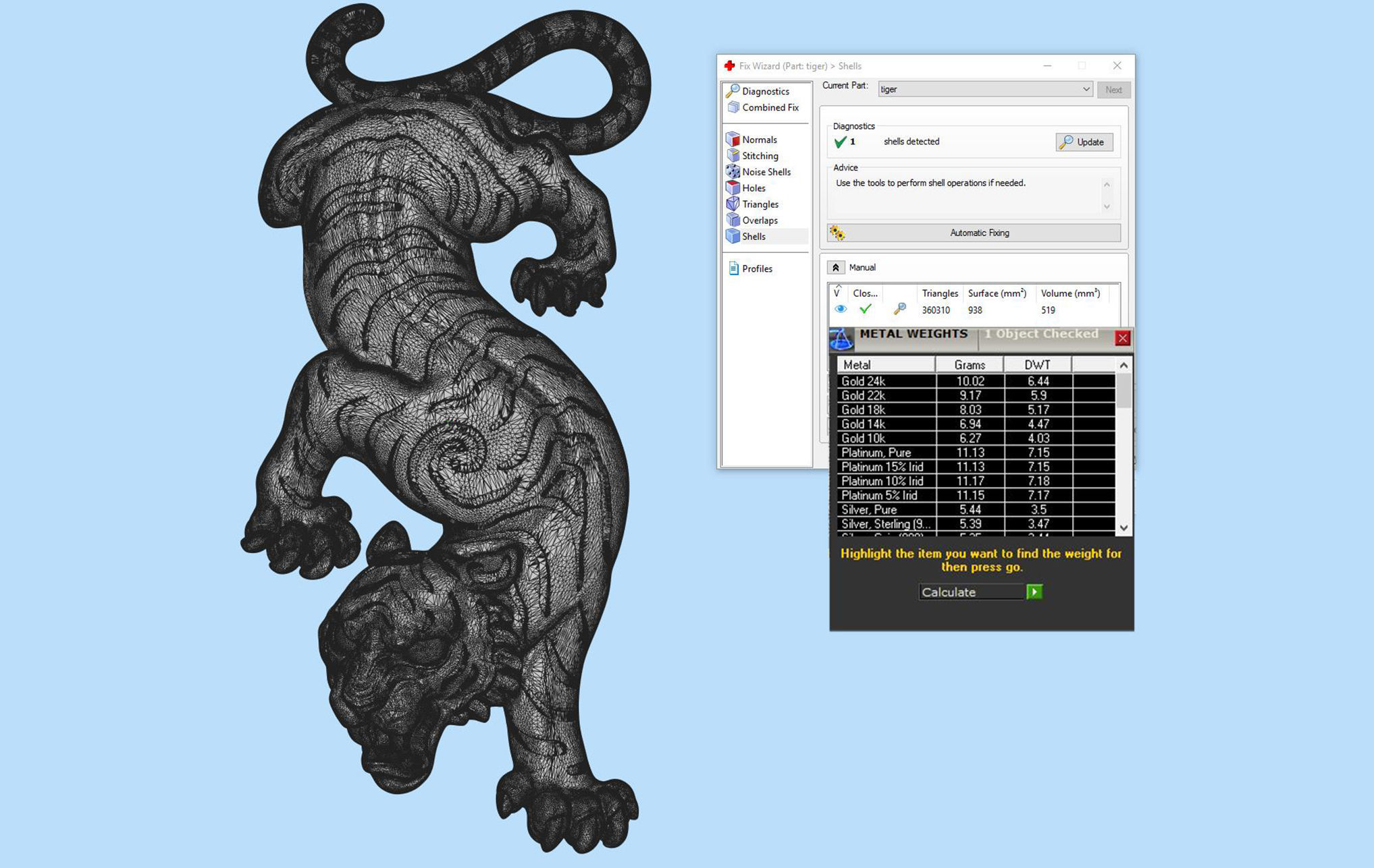 Descending Tiger 3D print model_13