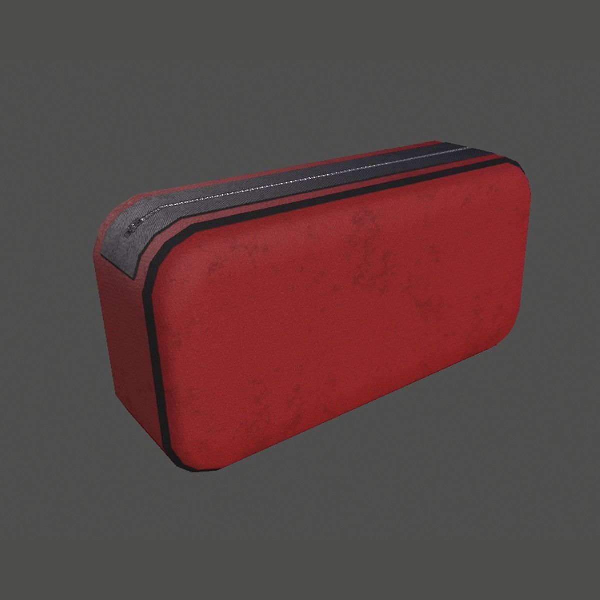 First Aid Bag Low-poly 3D model_6