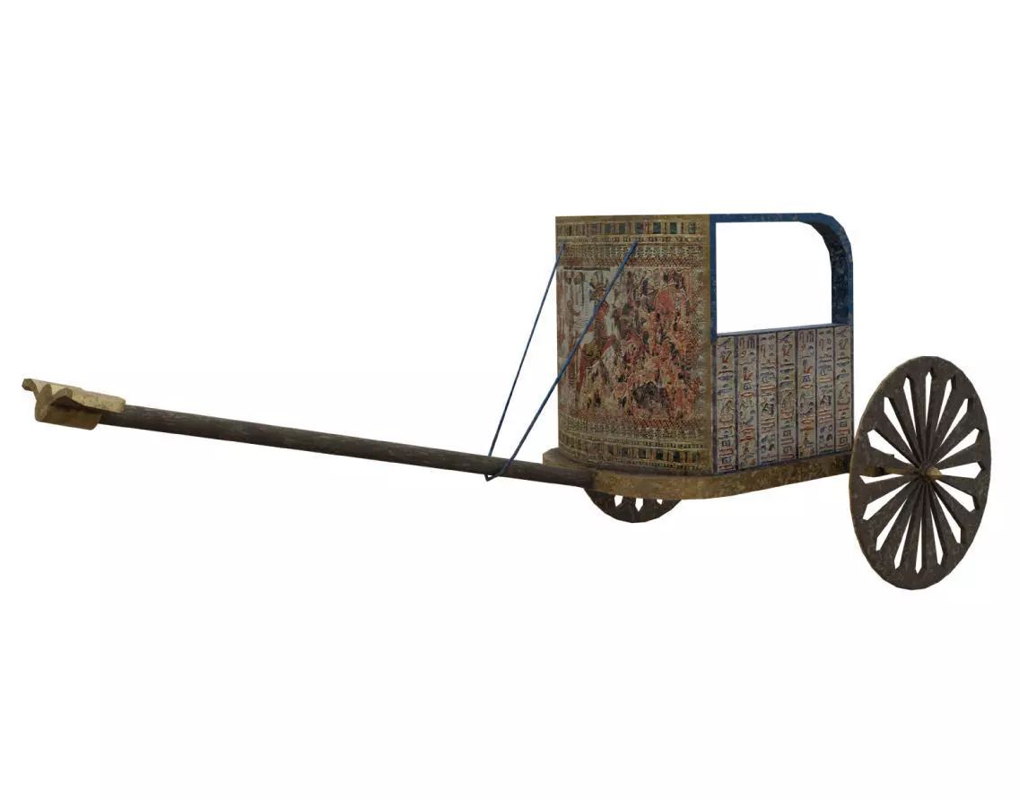 Egyptian Chariot 3D model