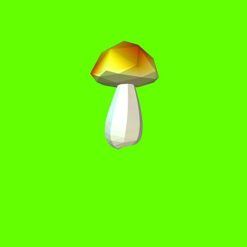 Porcini mushroom 160708 3D print model_2