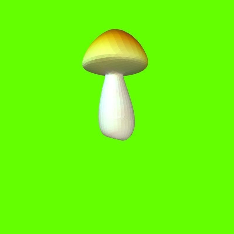 Porcini mushroom 160708 3D print model_19
