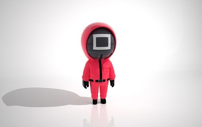 squid game character 3D model