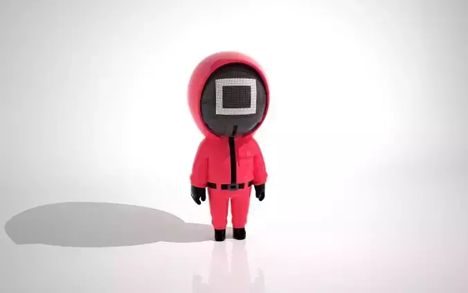 squid game character 3D model