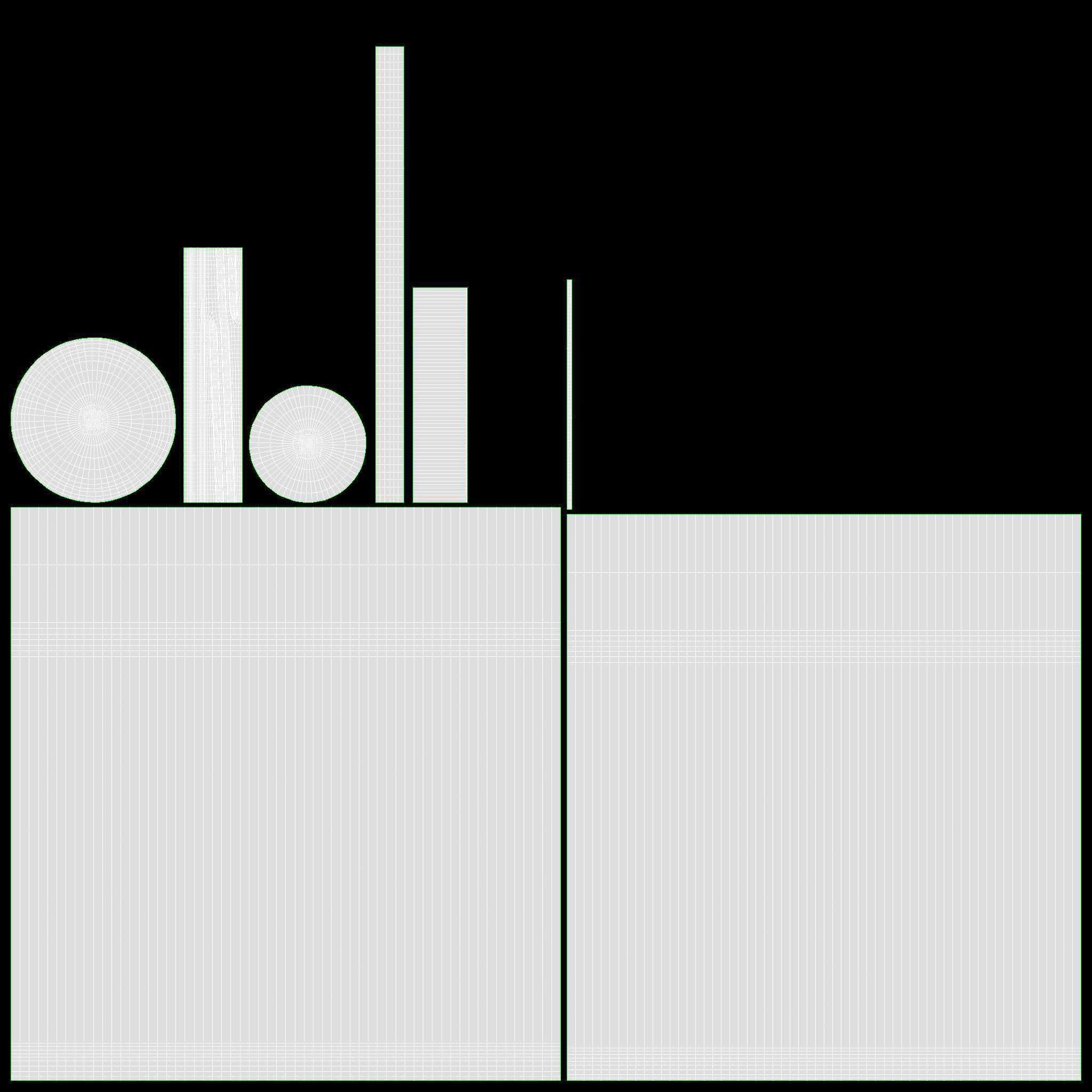 Glass soft drink soda water bottle 14 3D model_9