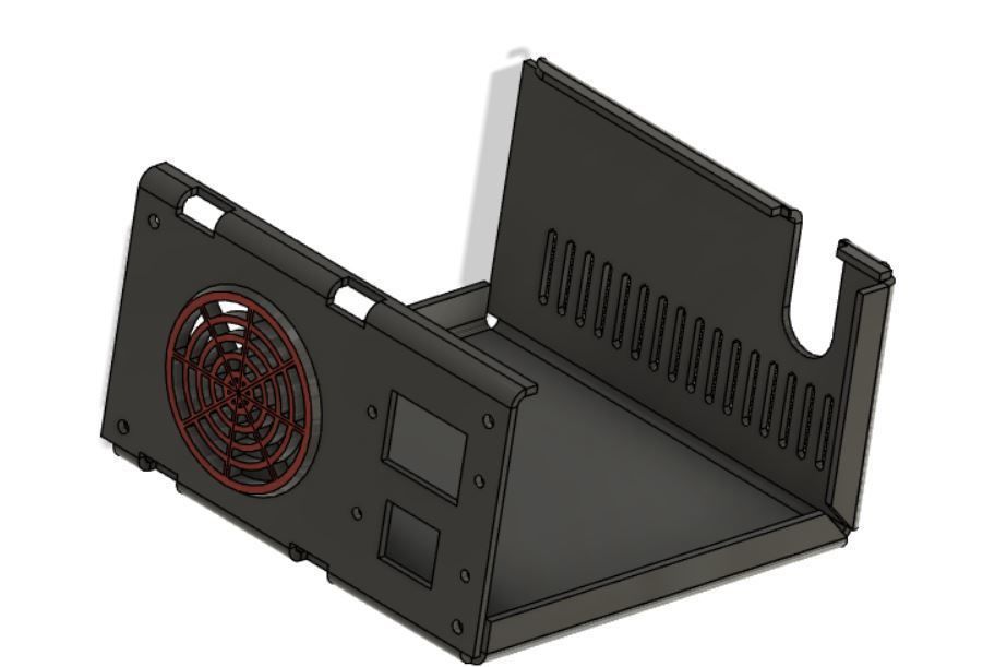 Power Supply Chassis 3D model_2