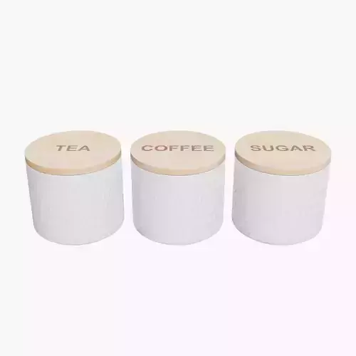 Tea Coffee Sugar Canister Set