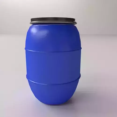 HPDE Drum Container 3D model