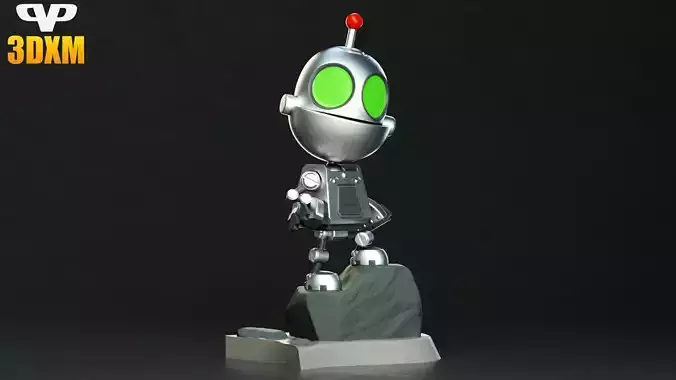 Clank Chibi for 3D Printing STL