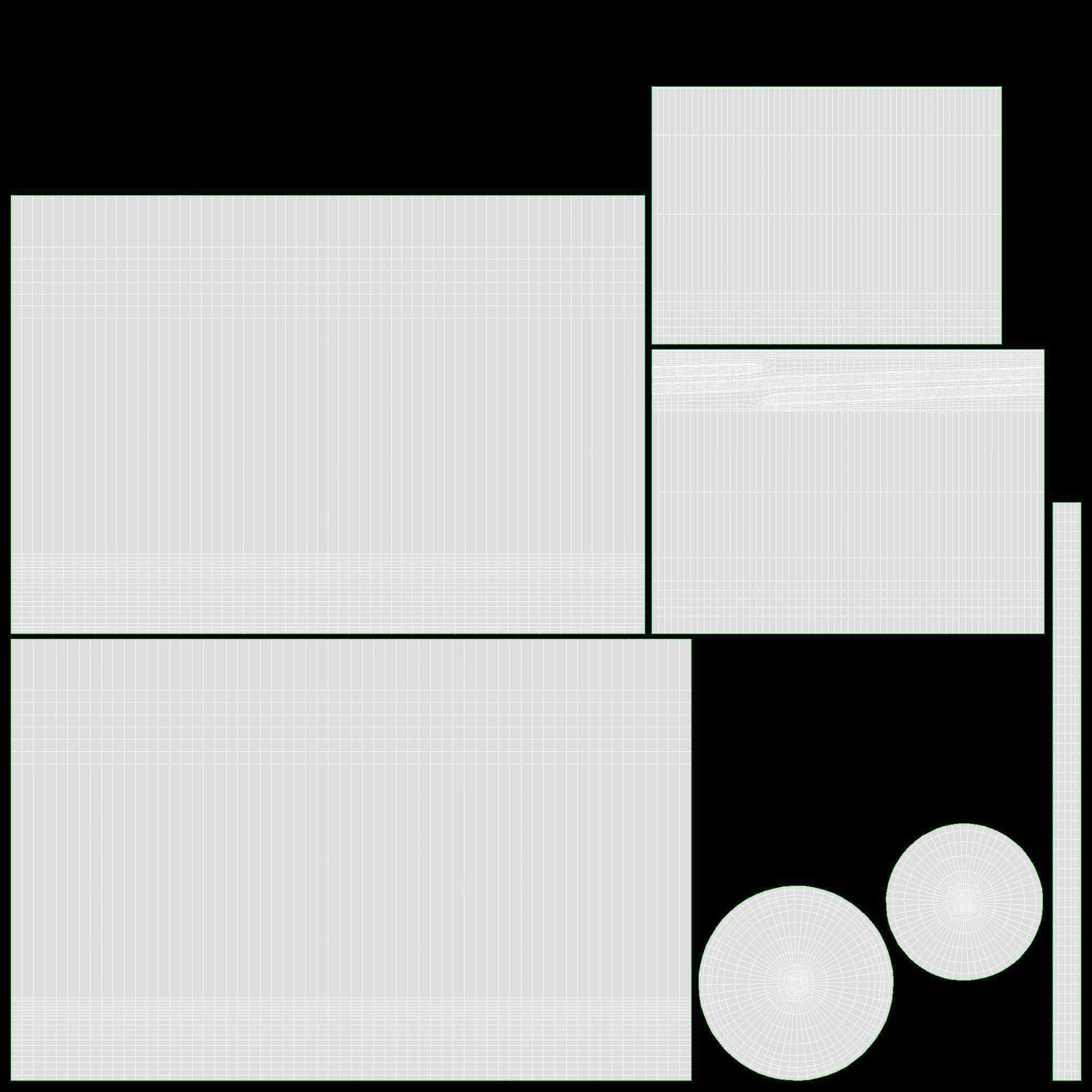 Glass soft drink soda water bottle 32 3D model_9