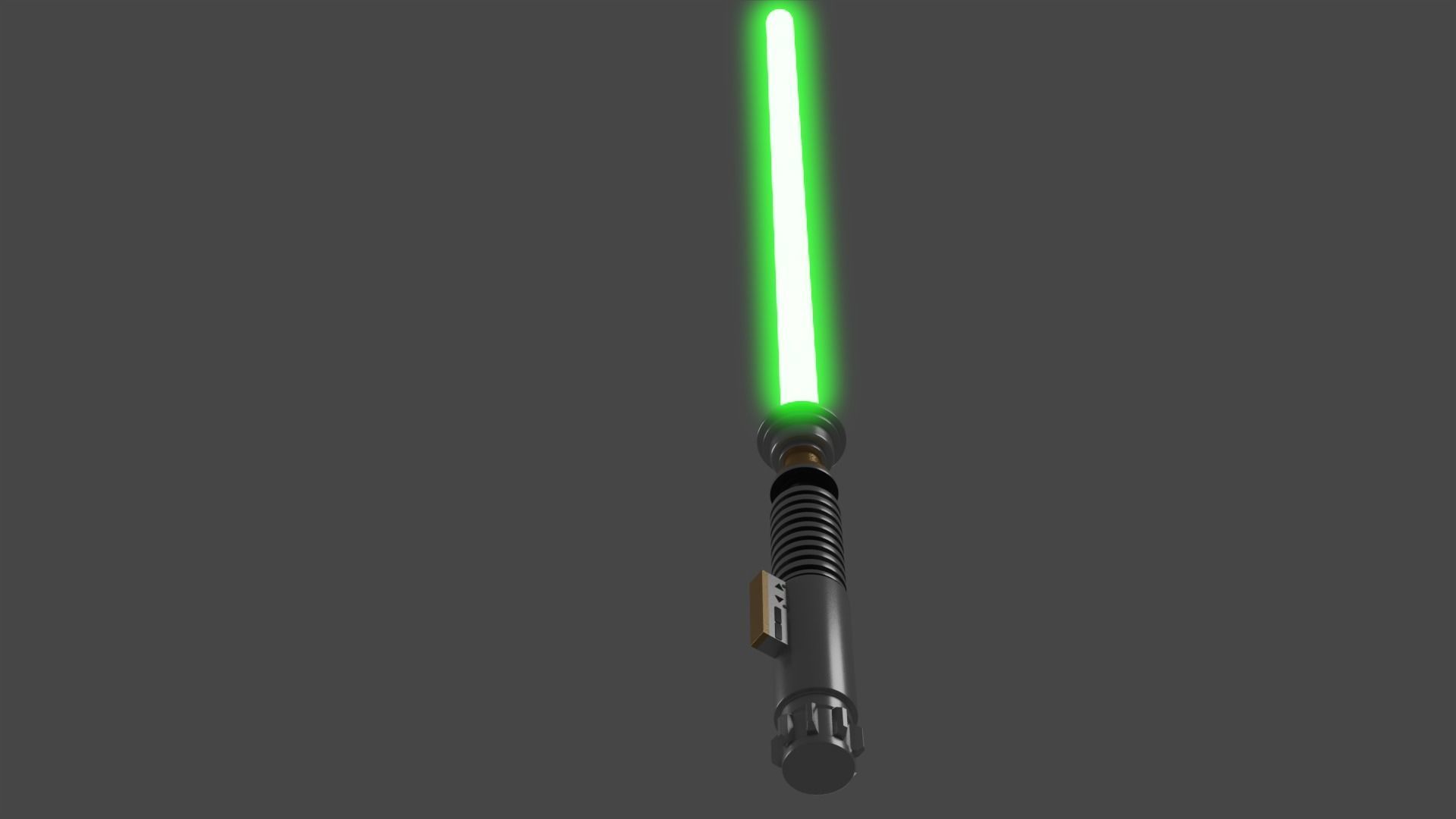 Lightsaber star wars Low-poly 3D model_6