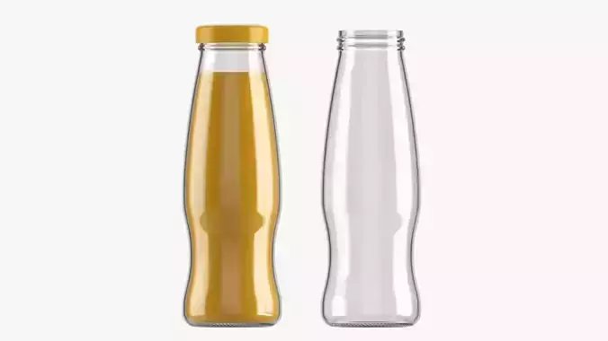 Glass soft drink soda water bottle 43