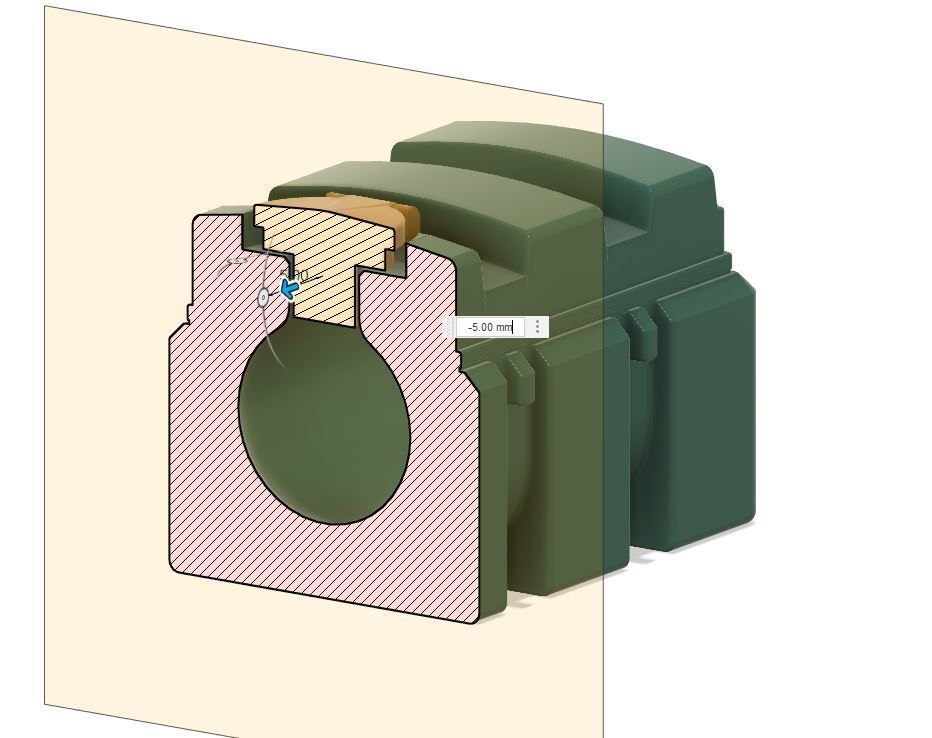 Model Railway - Plastic Oil Tank or Waste Oil Tank 3D print model_4