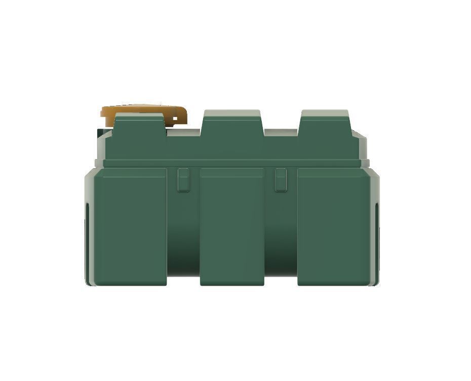 Model Railway - Plastic Oil Tank or Waste Oil Tank 3D print model_8