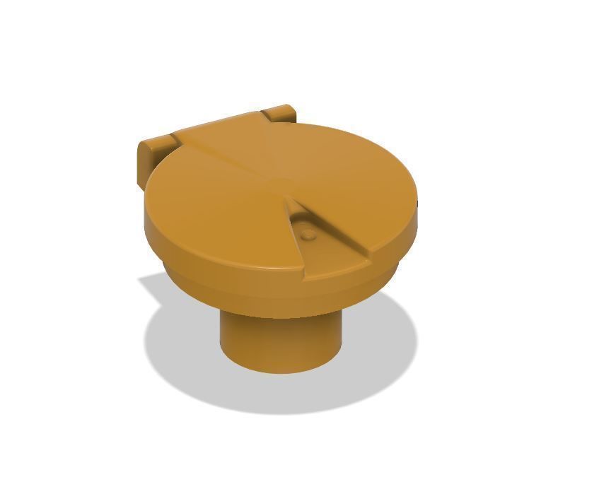Model Railway - Plastic Oil Tank or Waste Oil Tank 3D print model_12