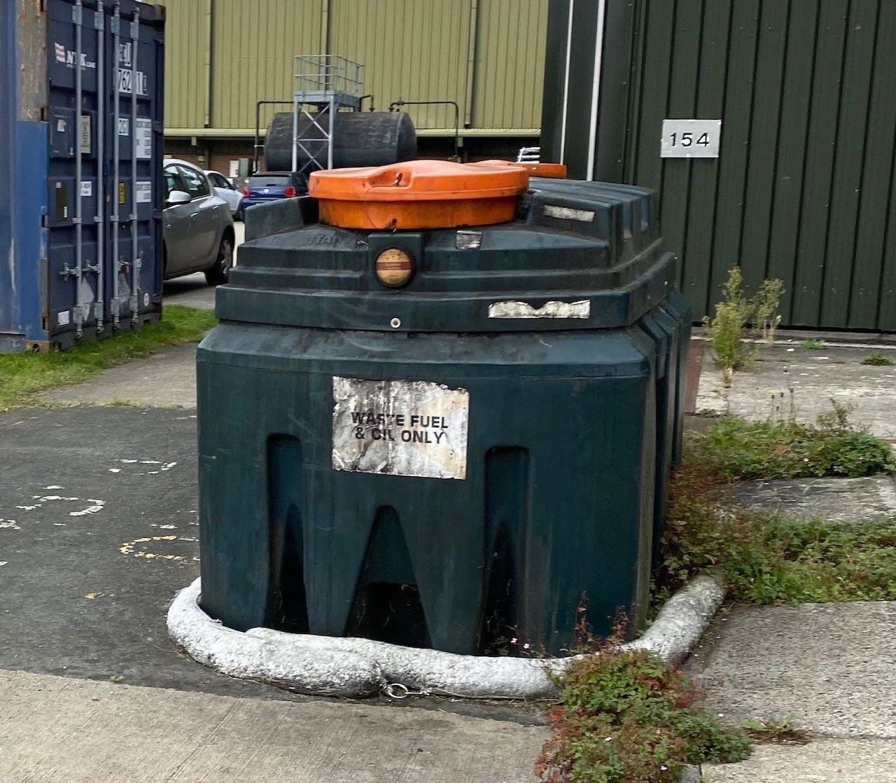 Model Railway - Plastic Oil Tank or Waste Oil Tank 3D print model_16