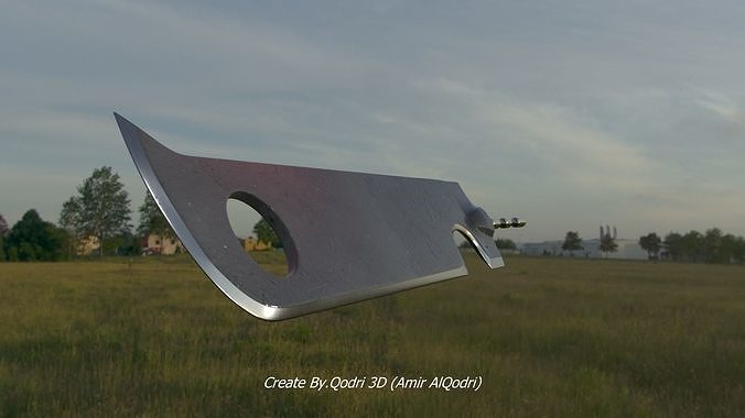 Zabuza Kubikiribochou Sword 3D model