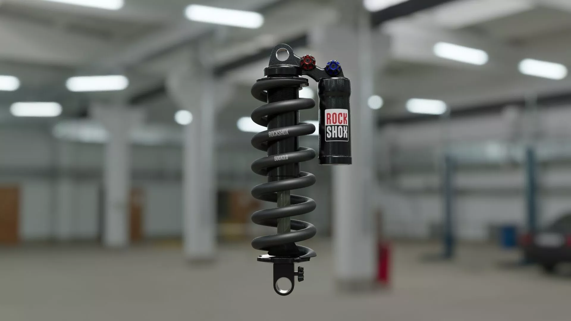 RockShox Vivid bike suspension 3D model