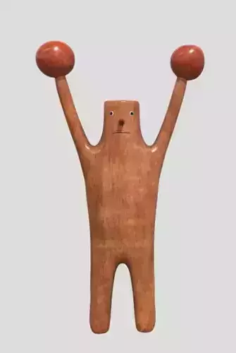 wooden character 7