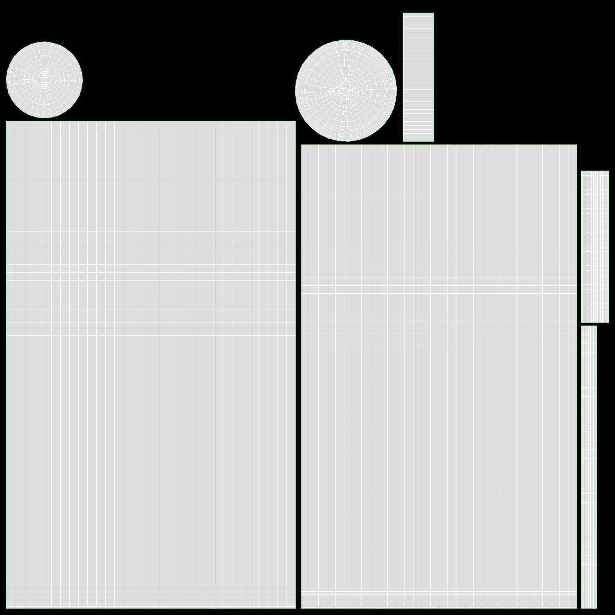 Glass soft drink soda water bottle 11 3D model_12