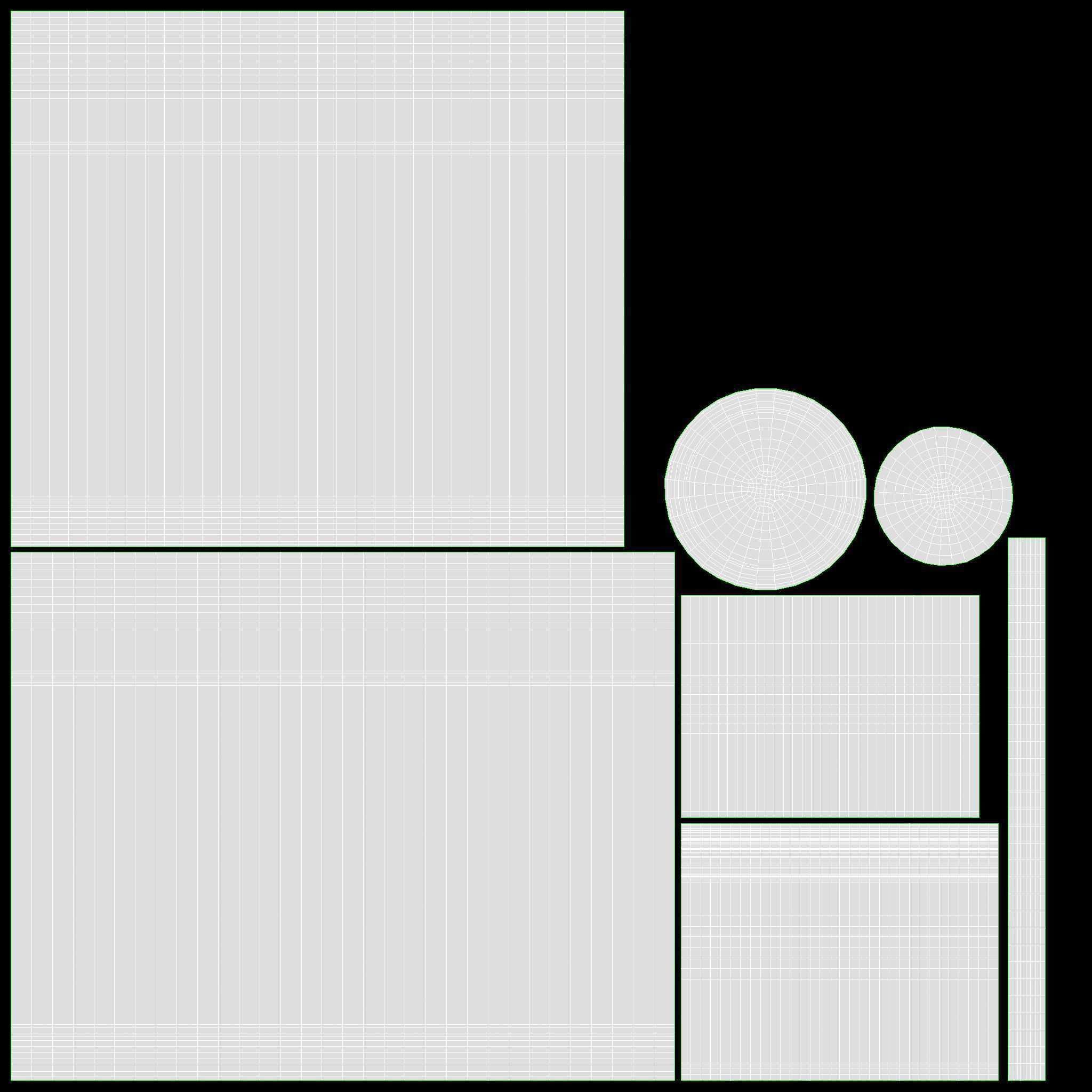 Glass soft drink soda water bottle 15 3D model_12