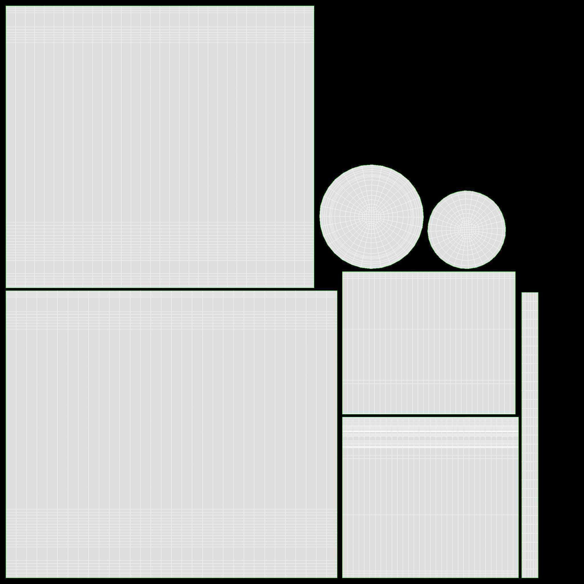 Glass soft drink soda water bottle 18 3D model_12