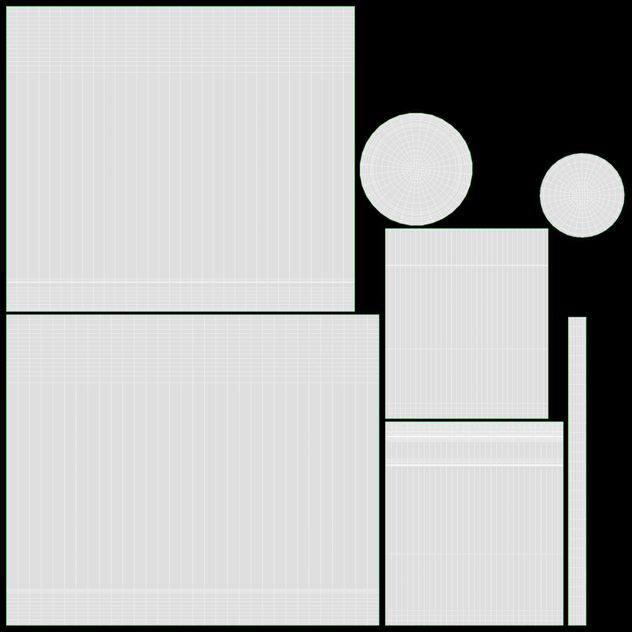 Glass soft drink soda water bottle 19 3D model_12