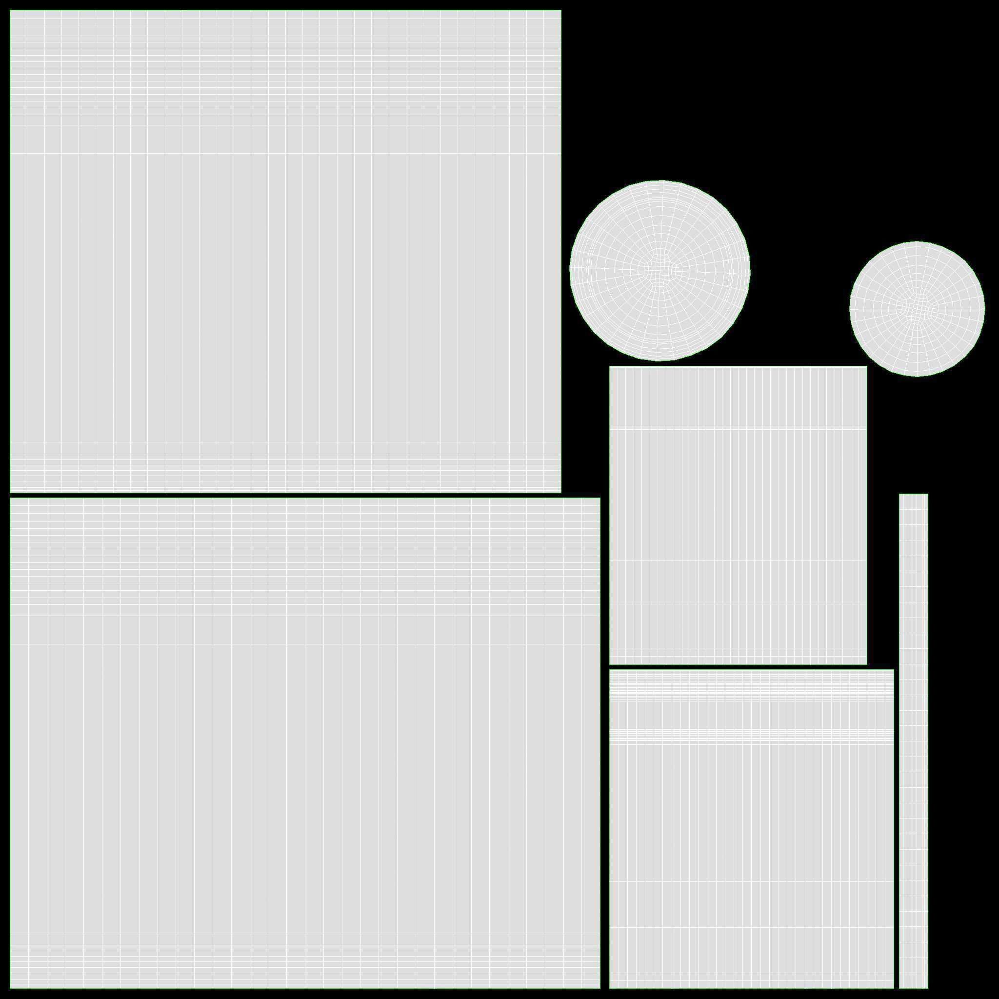 Glass soft drink soda water bottle 20 3D model_12