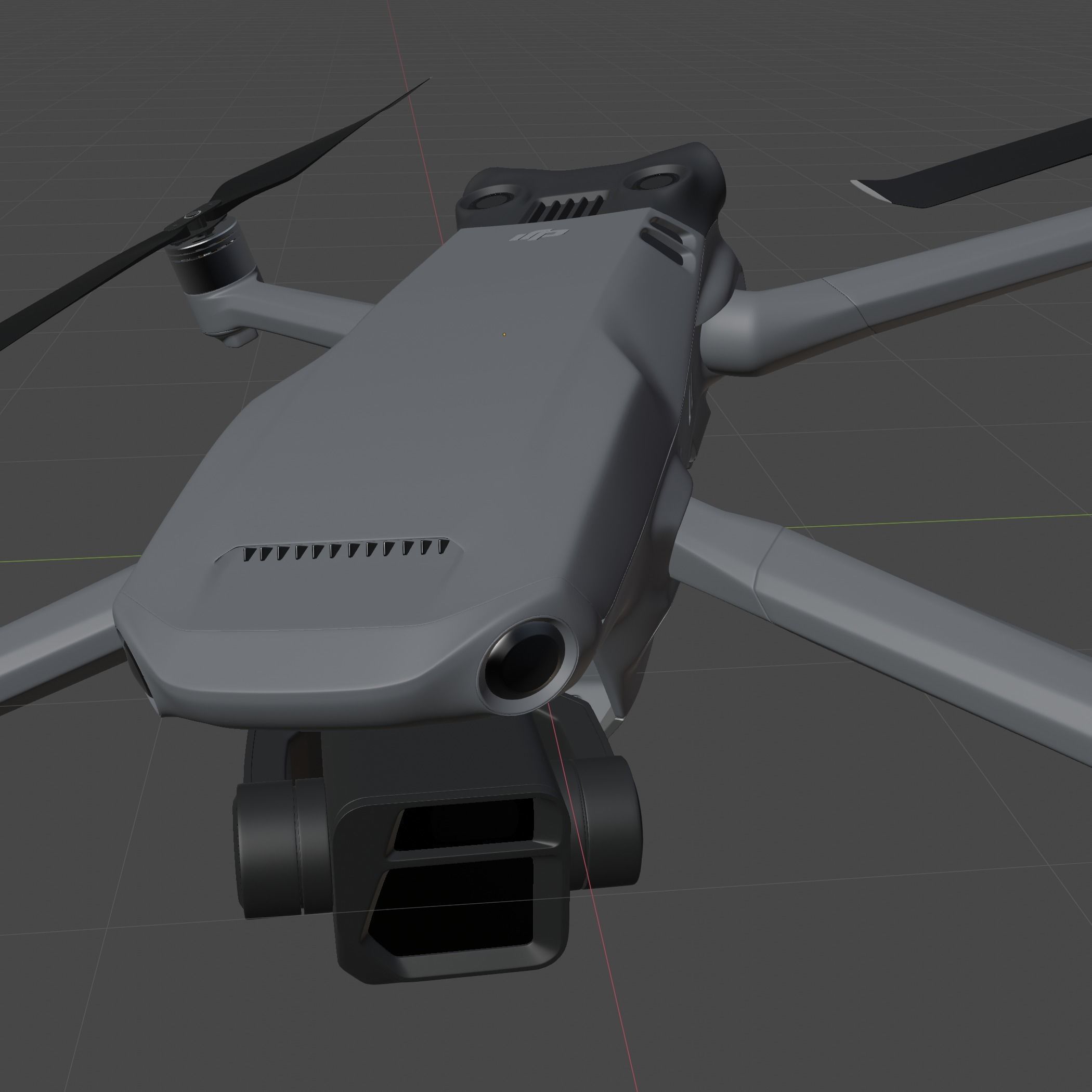 High Detailed 3d model of DJI Mavic 3 3D model_14