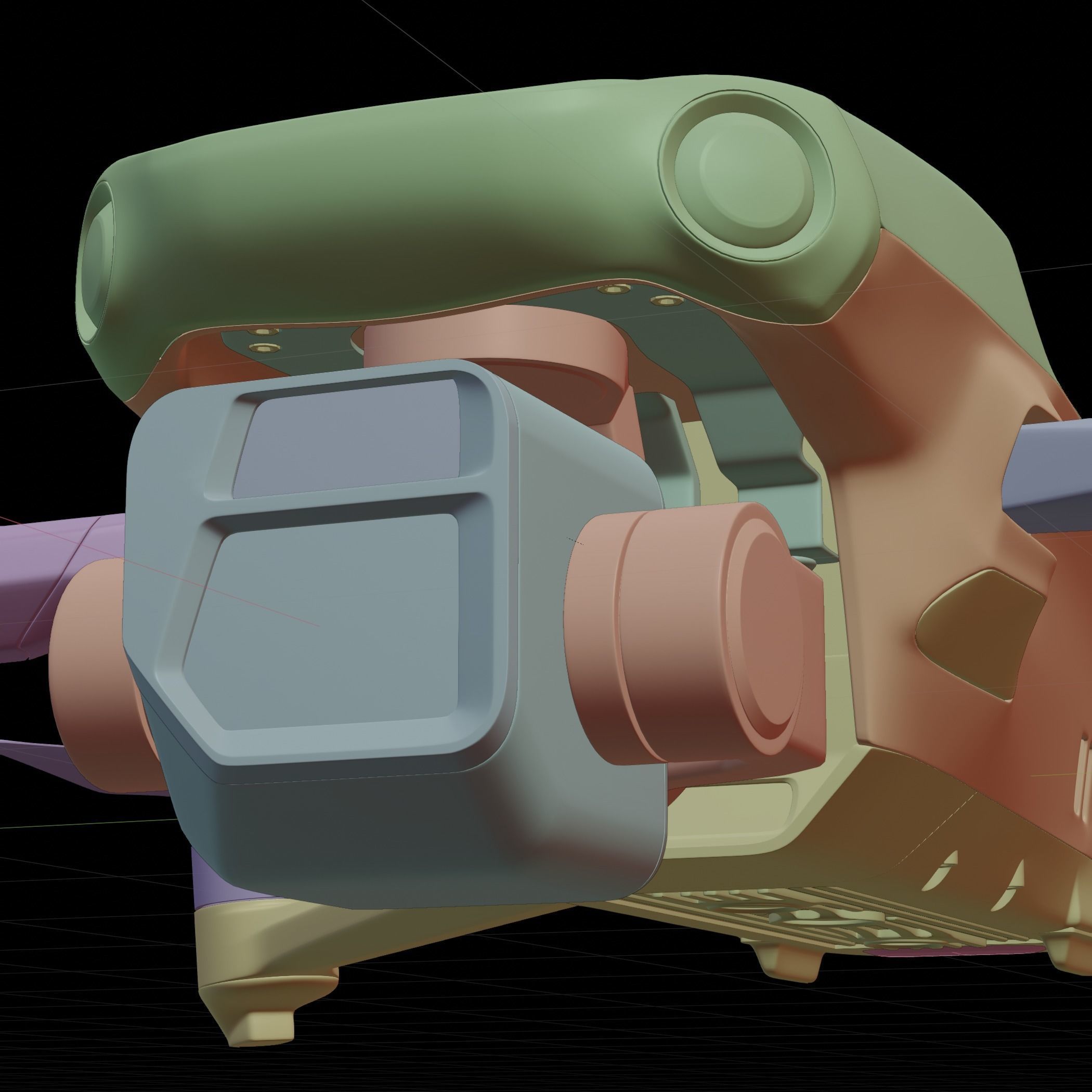 High Detailed 3d model of DJI Mavic 3 3D model_15