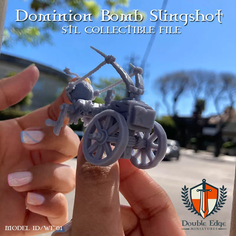 DOMINION BOMB SLINGSHOT - WE-01 3D print model