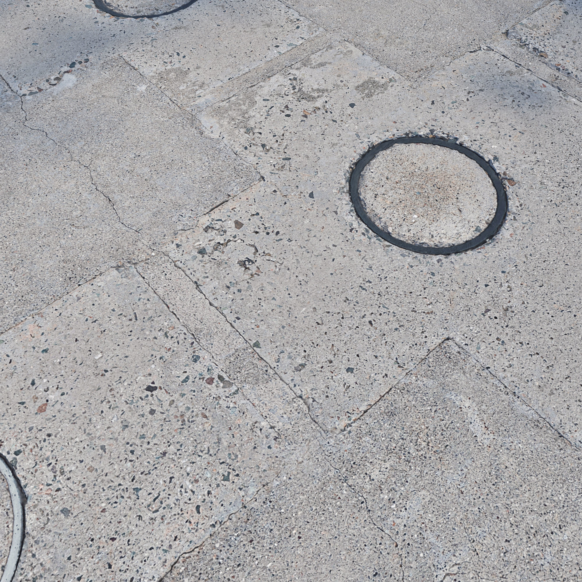 Ultra realistic Concrete floor Hq 3 3D model_3