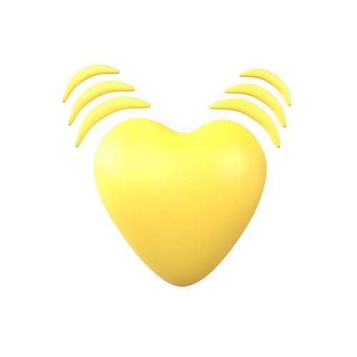 Beating Heart v1 004 Low-poly 3D model