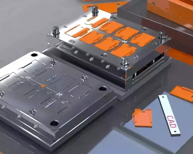 Card Holder Mold Design 3D print model