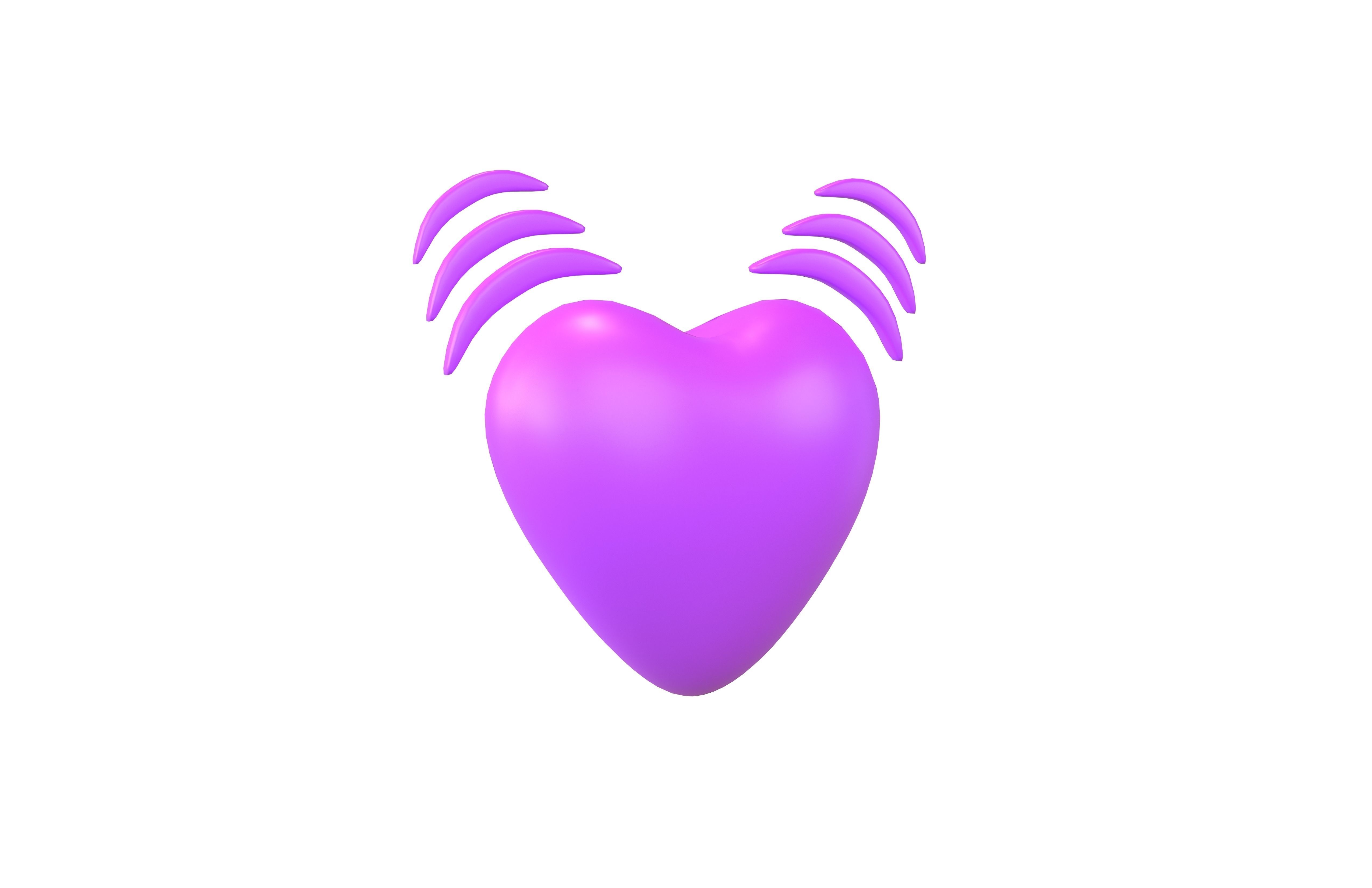 Beating Heart v1 007 Low-poly 3D model_1