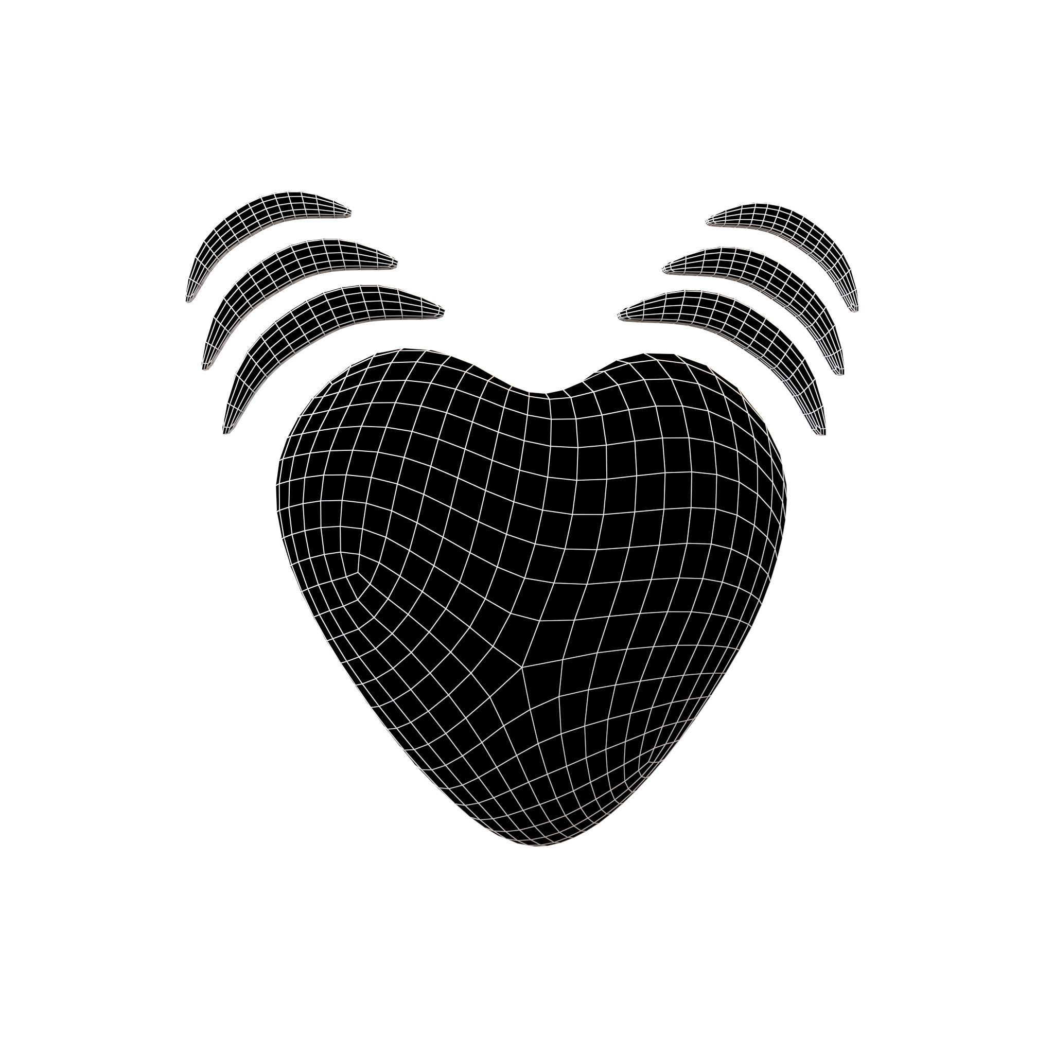 Beating Heart v1 007 Low-poly 3D model_5