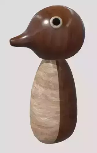 wooden bird