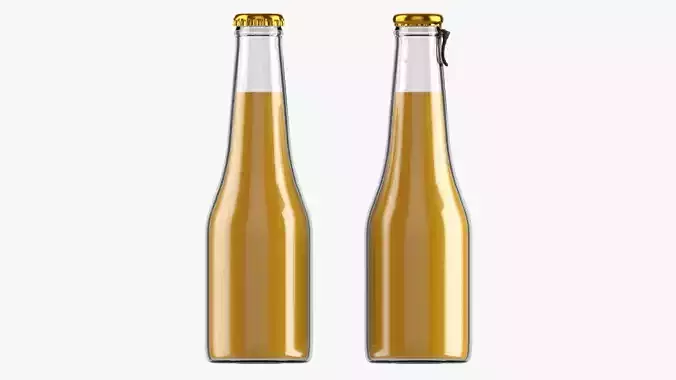 Glass soft drink soda water bottle 27