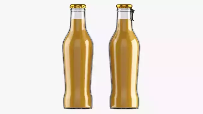 Glass soft drink soda water bottle 29