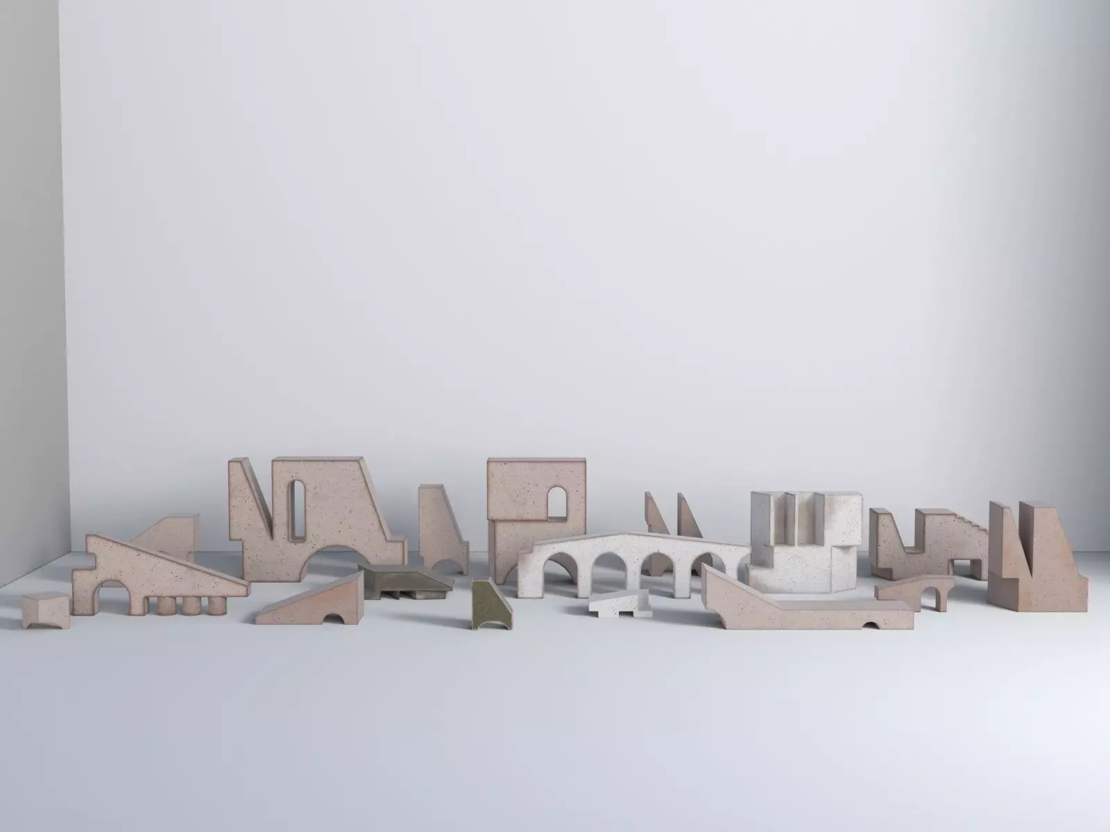 Decorative Objects Set 6 3D model_0