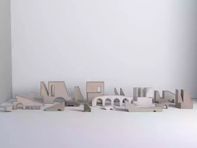 Decorative Objects Set 6 3D model Decorative Objects Set 6 3D model