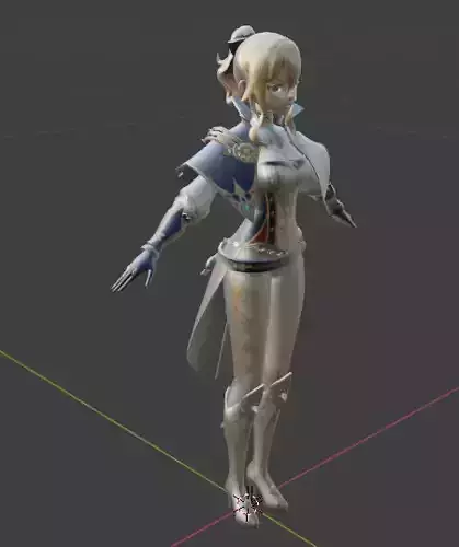 genshin impact jean model