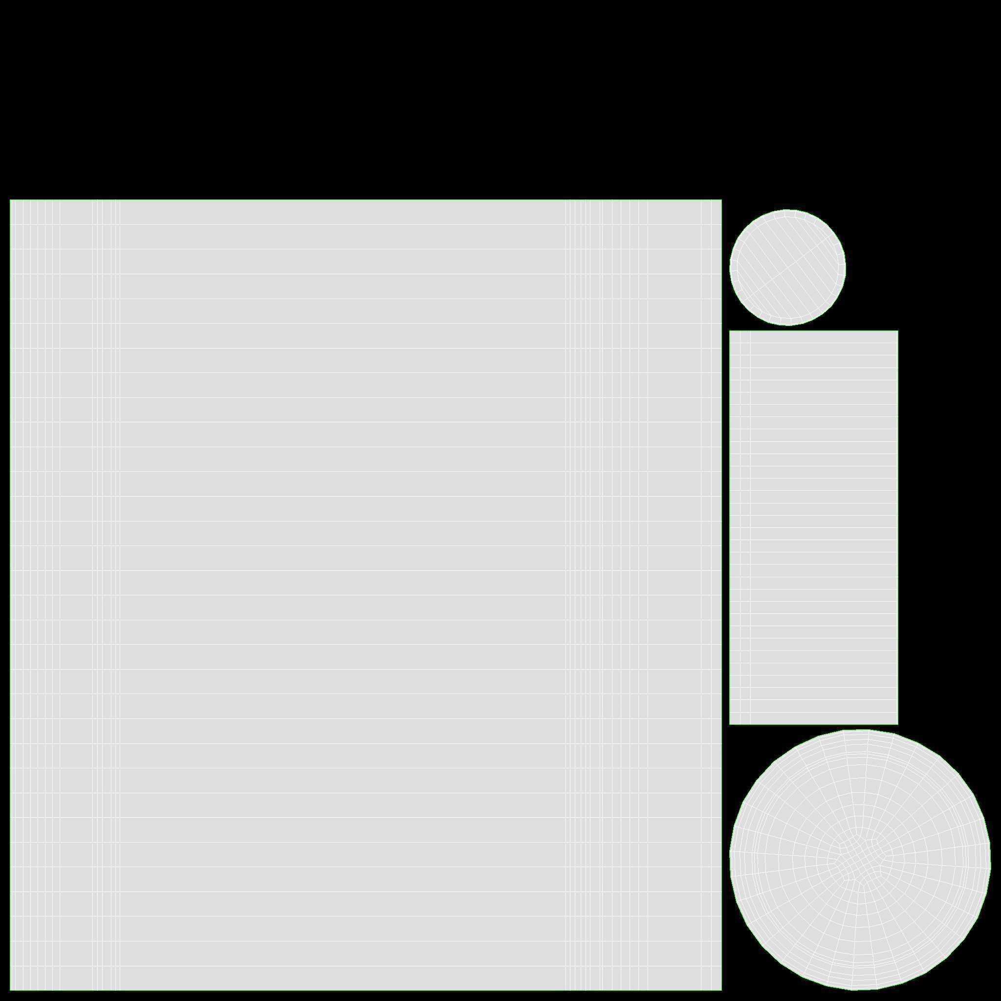 Glass soft drink soda water bottle 37 3D model_13