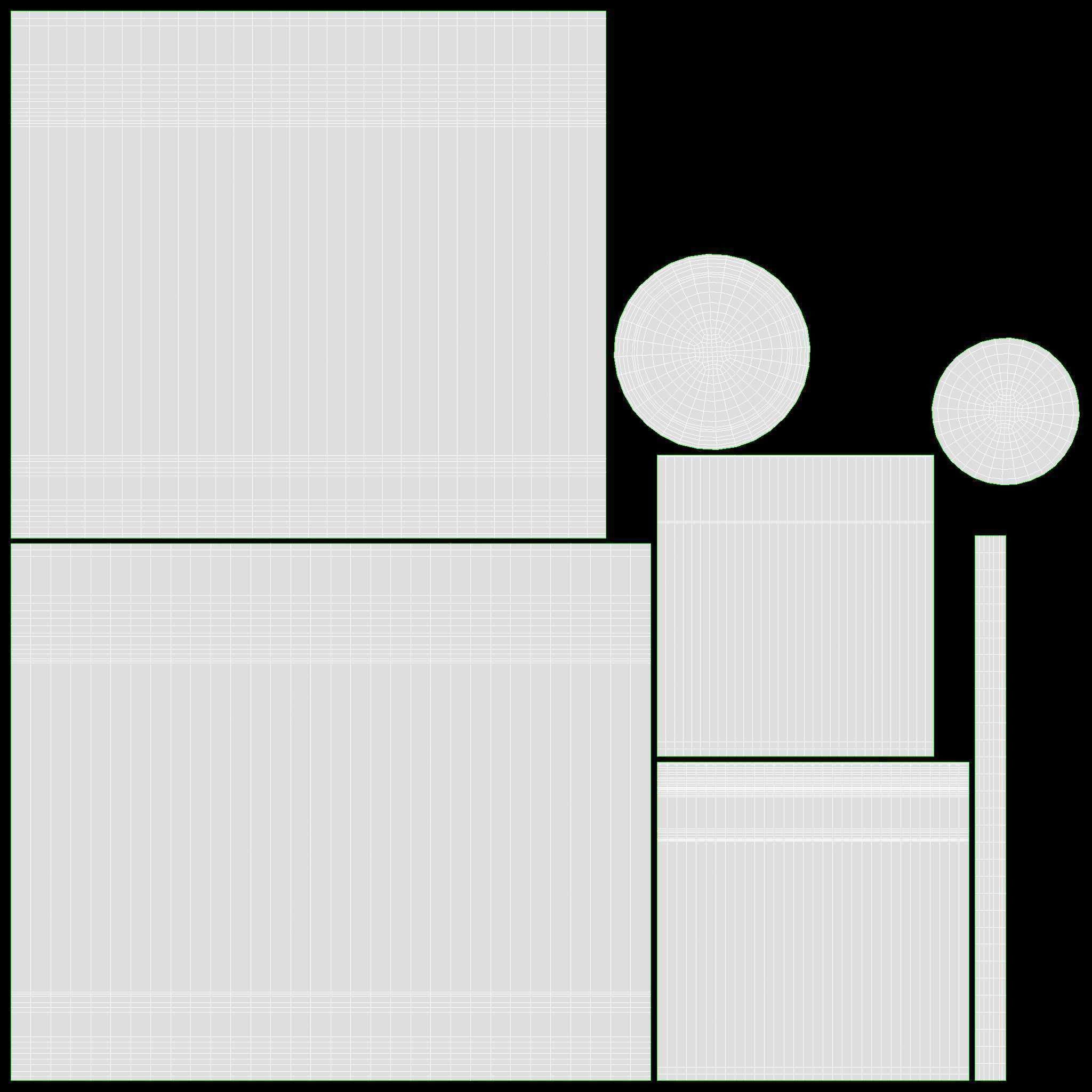 Glass soft drink soda water bottle 37 3D model_12