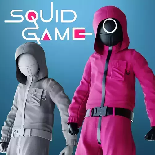 SQUID GAME  Pink Soldier