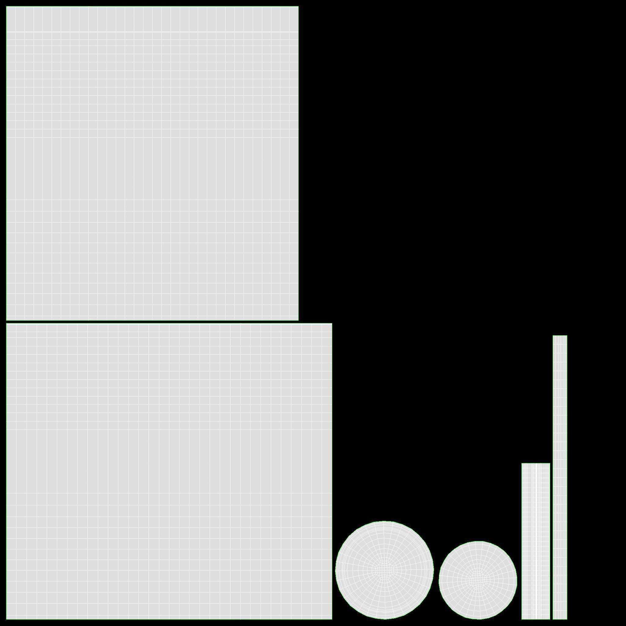 Glass soft drink soda water bottle 40 3D model_12