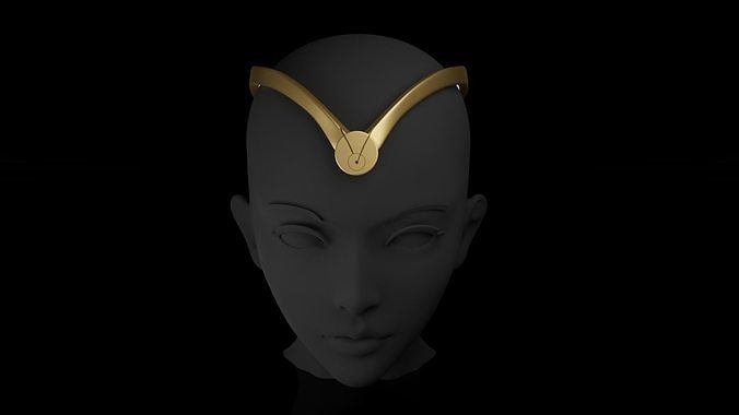 Thena Crown - Angelina Jolie headband - Eternals 2021 Cosplay 3D print model